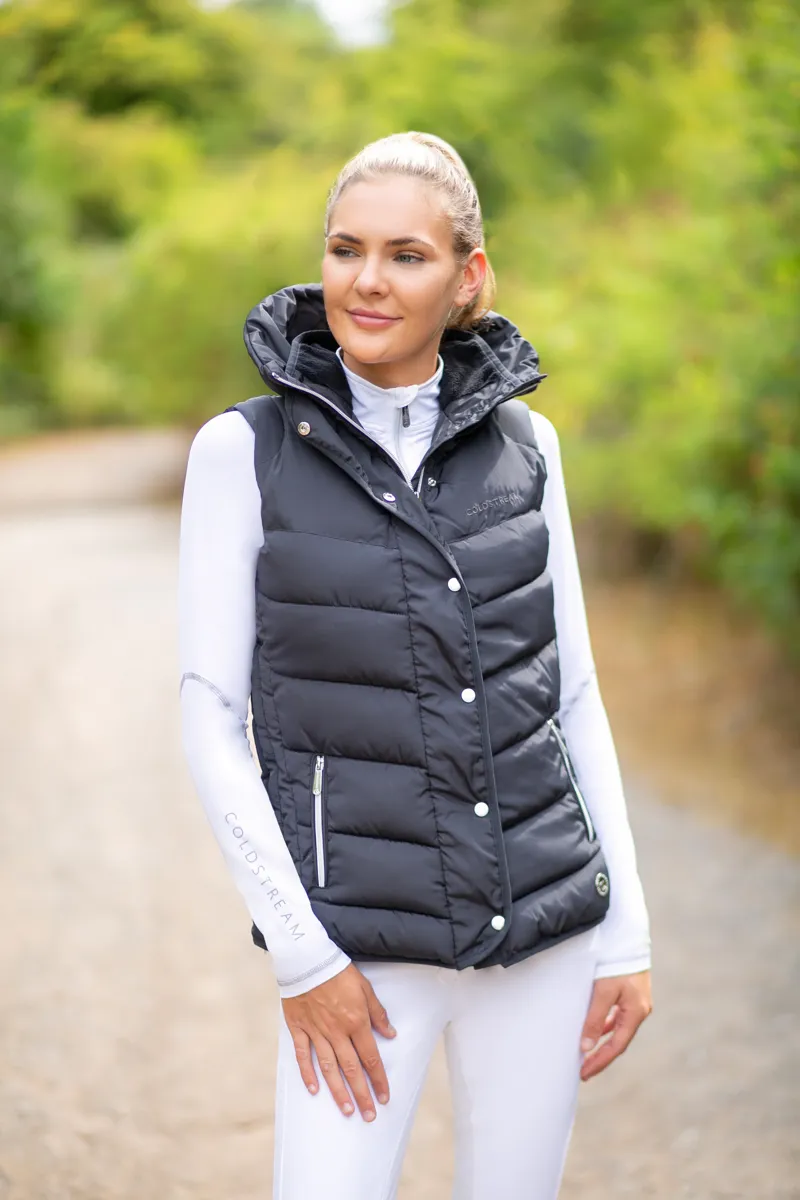 Coldstream Kimmerston Quilted Gilet - Charcoal Grey-4